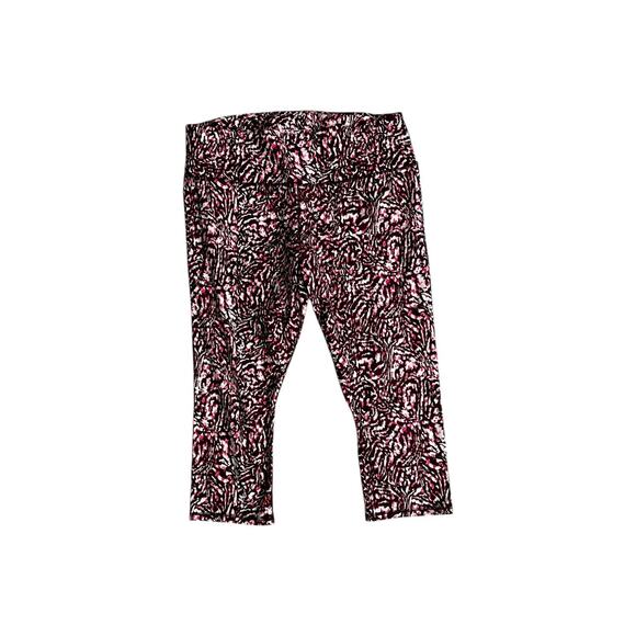 Under Armour Women's No-Slip High Rise Compression Capri Leggings Pink 3X - Picture 2 of 6